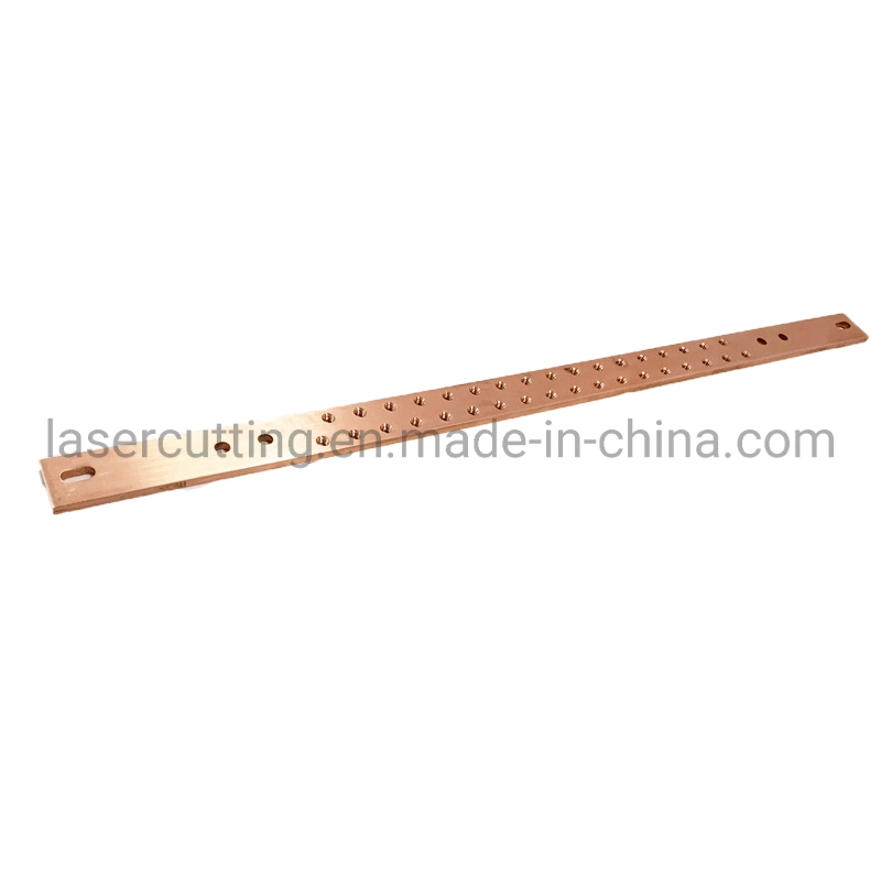 China Sheet Metal Fabrication Factory Supply Laser Cutting Copper Bus Bar