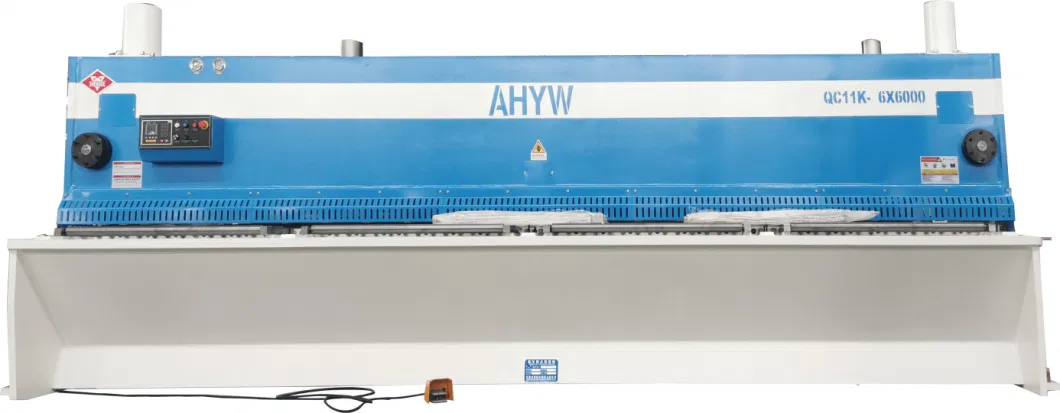 Ahyw Hot Sale 16*9000mm Hydraulic Guillotine Metal and Sheet Plate Shearing Machine