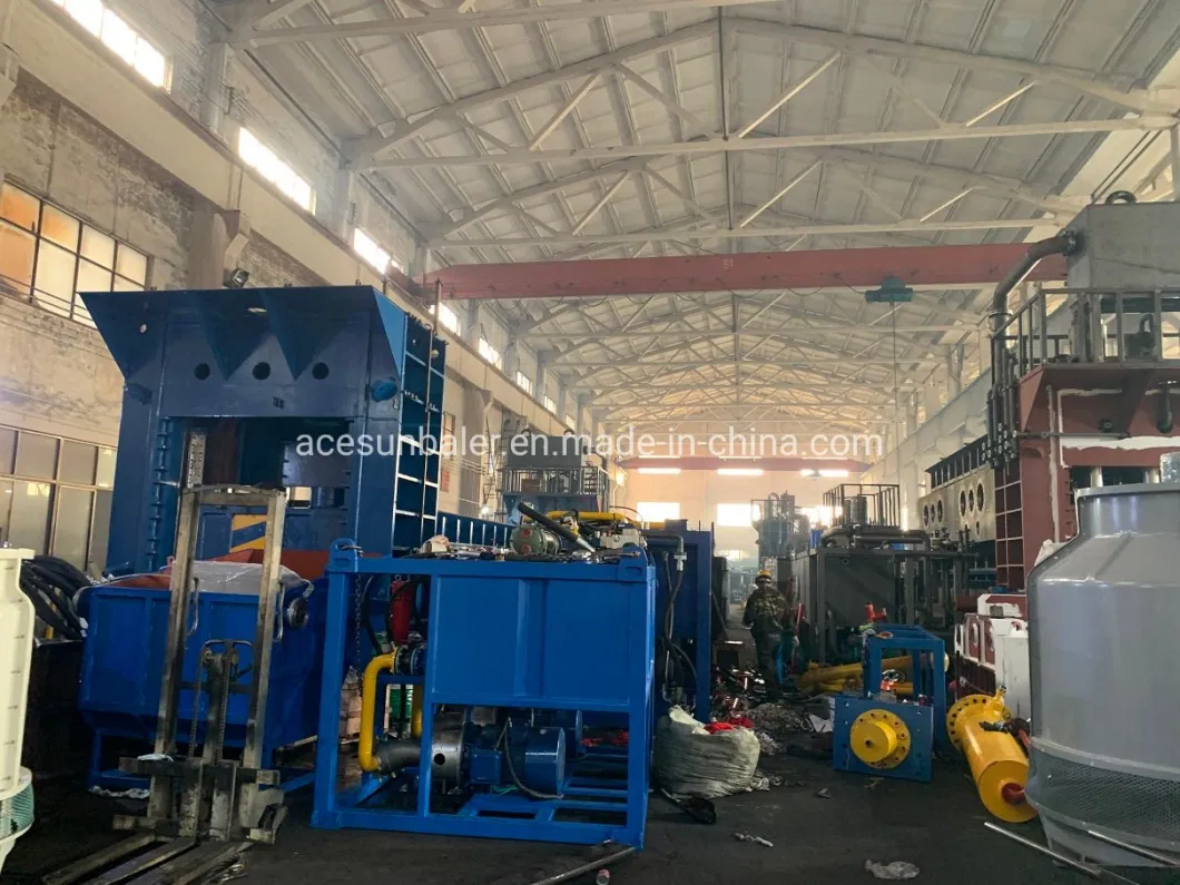 Gantry Cutting Machine Tool Metal Pipe Pressing Shear Scrap Metal Garbage Recycling Machine