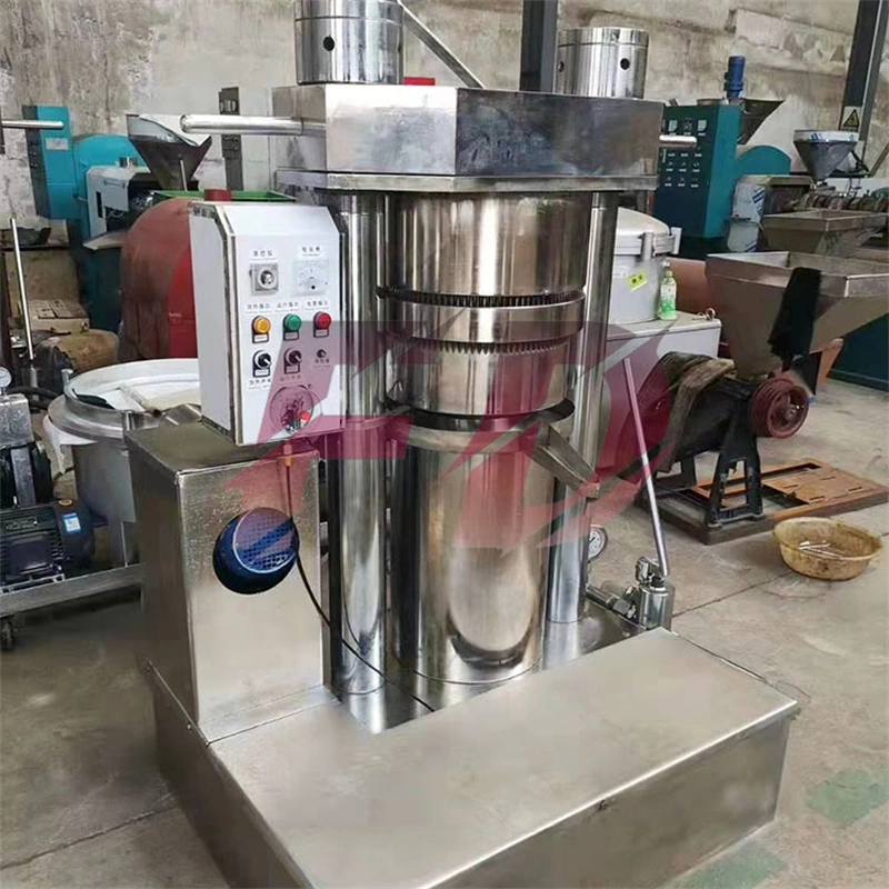 Stainless Steel Mobile Peanut Sesame Olive Hydraulic Oil Pressing Equipment