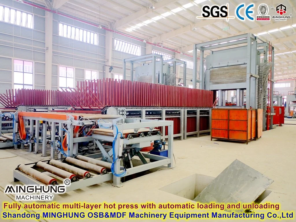 Fully Automatic Hot Press Machine with Loader and Unloader