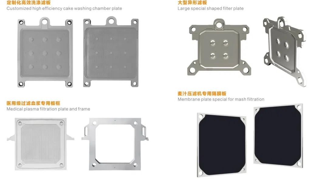 Fully/Semi Automatic Manual Plate Pulling Filter Press for Wastewater Treatment