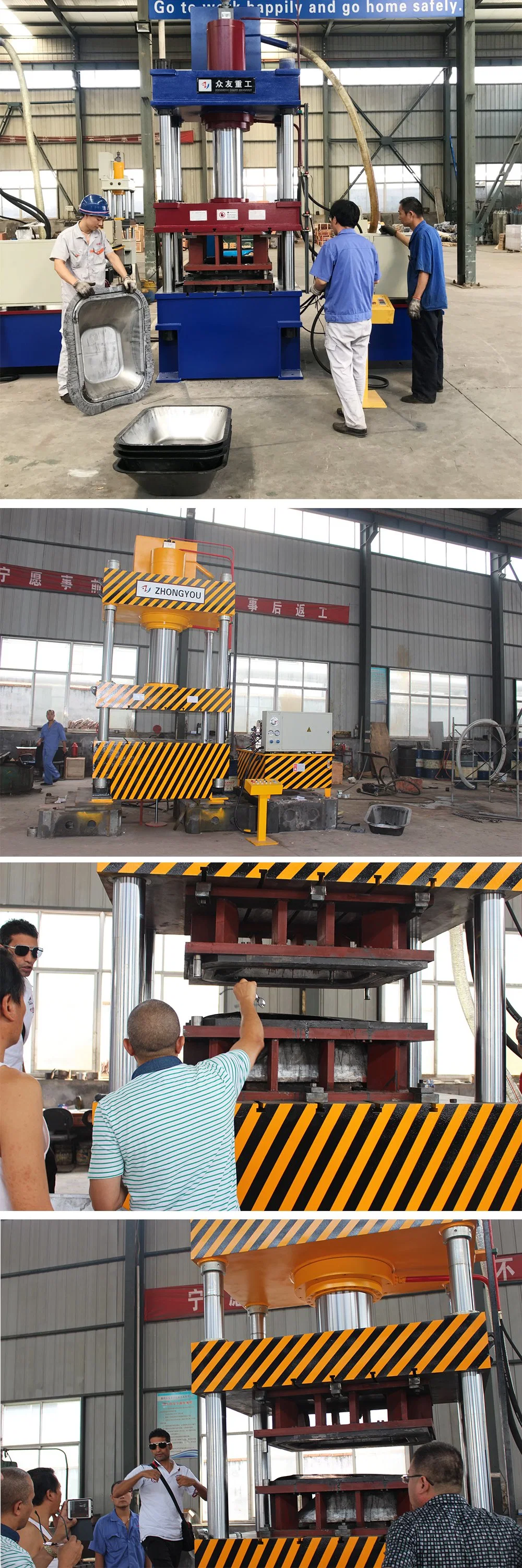 315 Ton 400 Ton Hydraulic Press for Wheel Barrrow Making