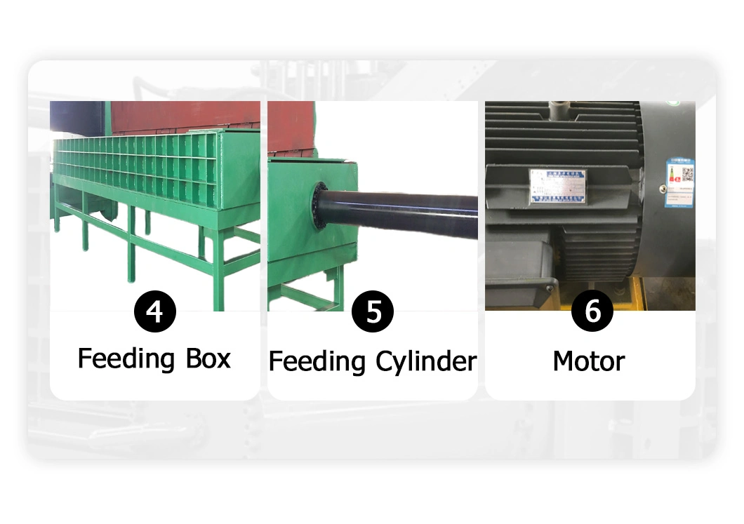 Heavy Duty Automatic Hydraulic Guillotine Cutting Machine Gantry Shear for Shearing Waste Metal with Feeding Box