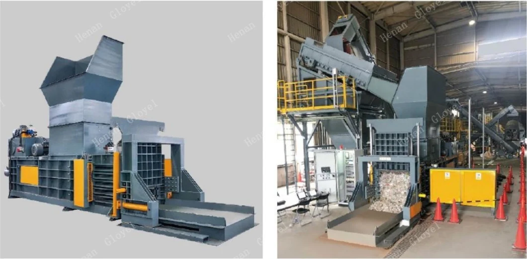 Waste Metal Baler Machine Hydraulic Scrap Baler Press Aluminum Can Scrap Baling Machine for Sale