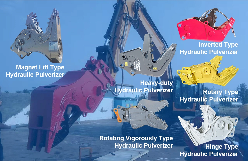 ODM Excavator/Skid Concrete Pulverizer Hydraulic Scrap Metal Shears Demolition Heavy Duty Factory Price 2023 New Design Scissors