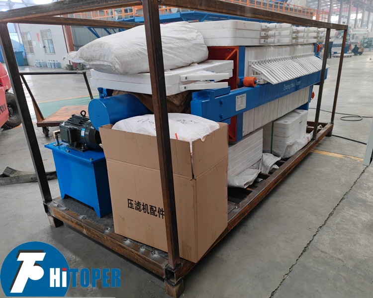 6m2 Small Hydraulic Chamber Filter Press for Solid-Liquid Separation