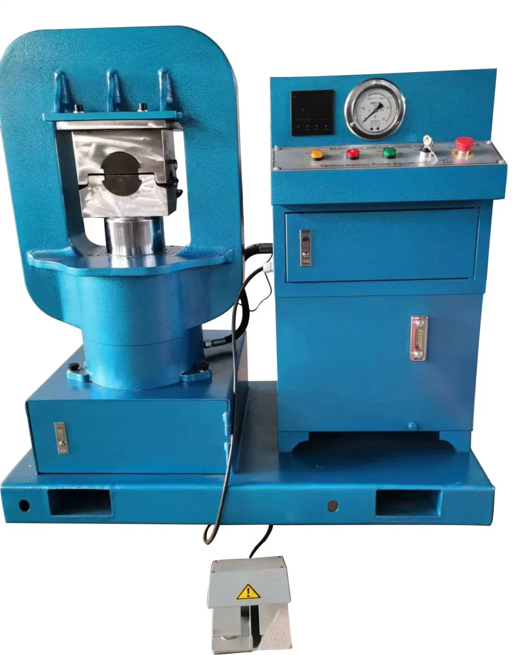 Ks-100t 100 Ton Hydraulic Steel Wire Rope Press Swaging Machine