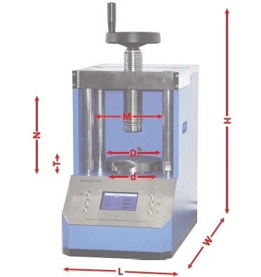 Program Automatically Converts Pressure Powder Hydraulic Press with a 4.3-Inch LCD Screen