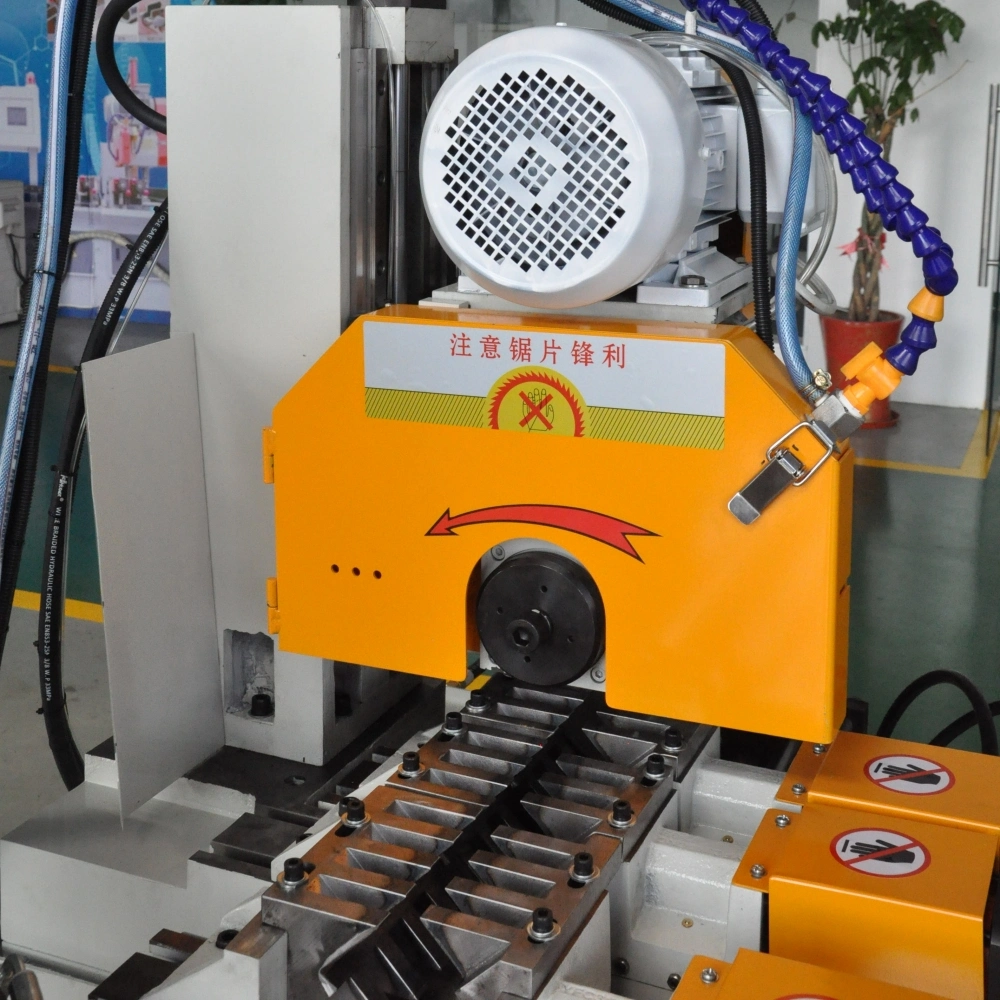 Hydraulic Tube Cutter Automatic Round Square Rectangle Metal Pipe Cutting Machine