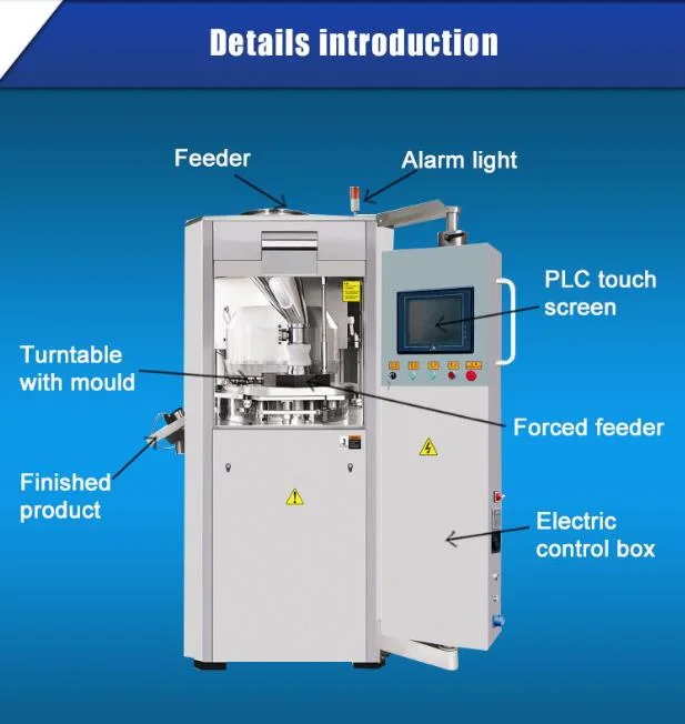 Pharmaceutical Machinery Rotary Tablet Pressing Machine (ZPT-17)