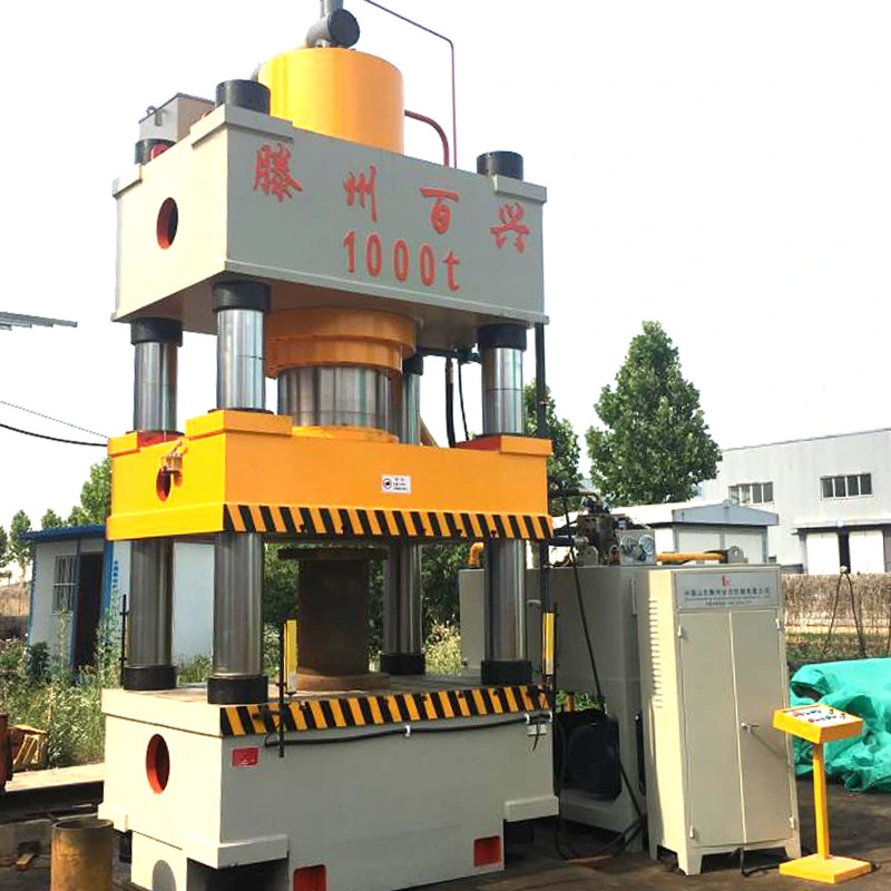 1000 Tons Fast Hydraulic Press Fast Metal Punching Machine