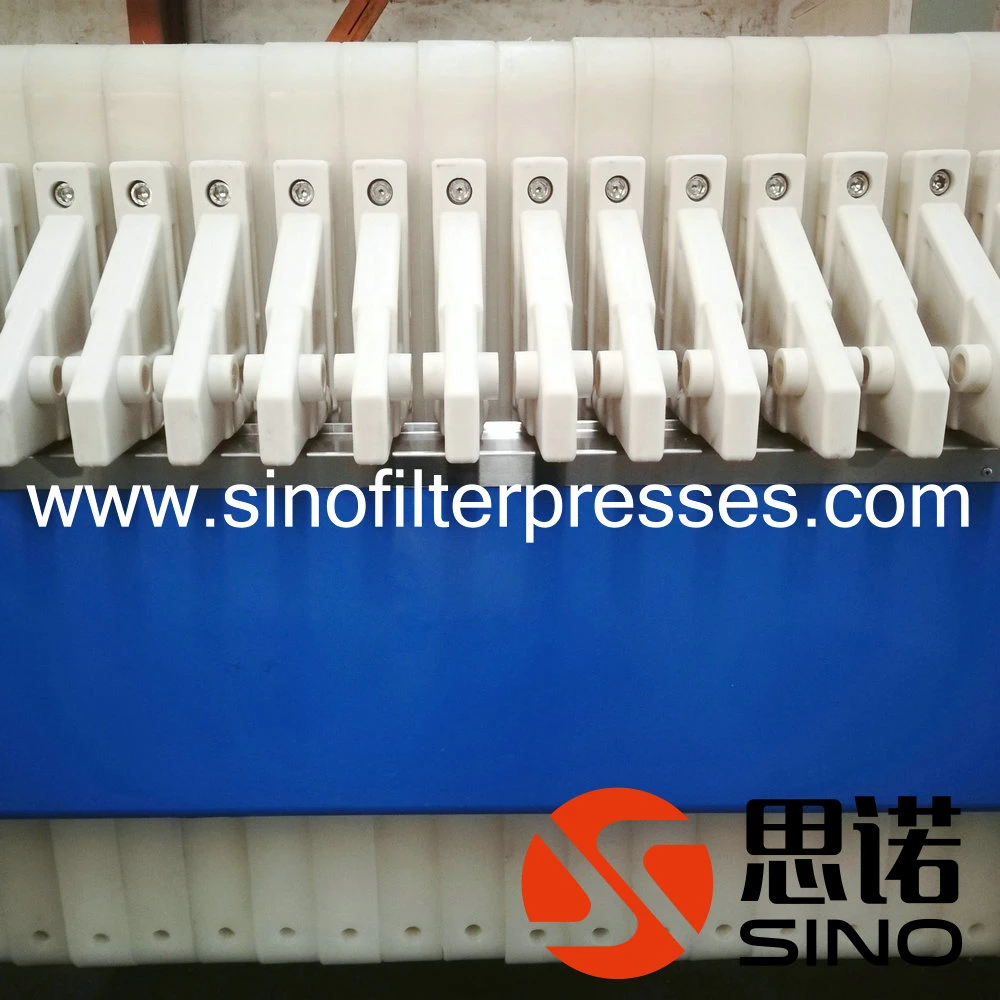 Pressure Hold Hydraulic Controlled Automatically Pull Plate Recessed Filter Press