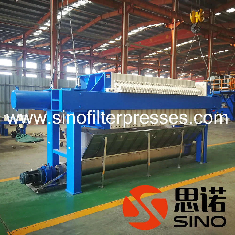 China Hydraulic Automatic Gasketed Recessed Plate Filter Press Price