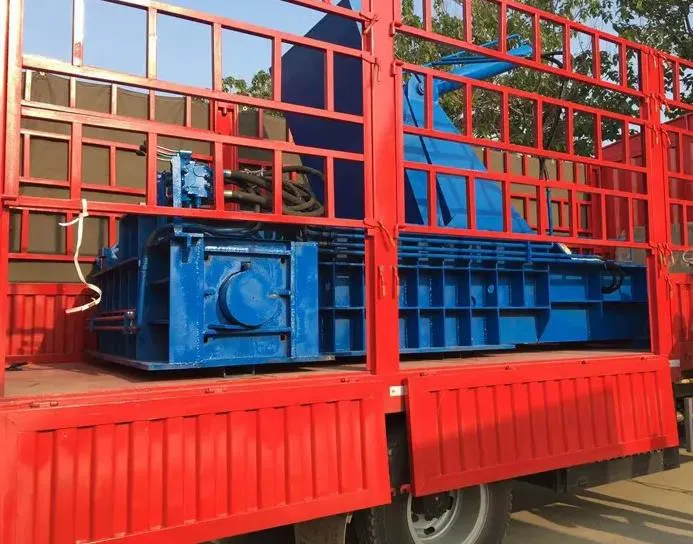 500 Ton Waste Car Hydraulic Press Scrap Steel Hydraulic Briquette Machine