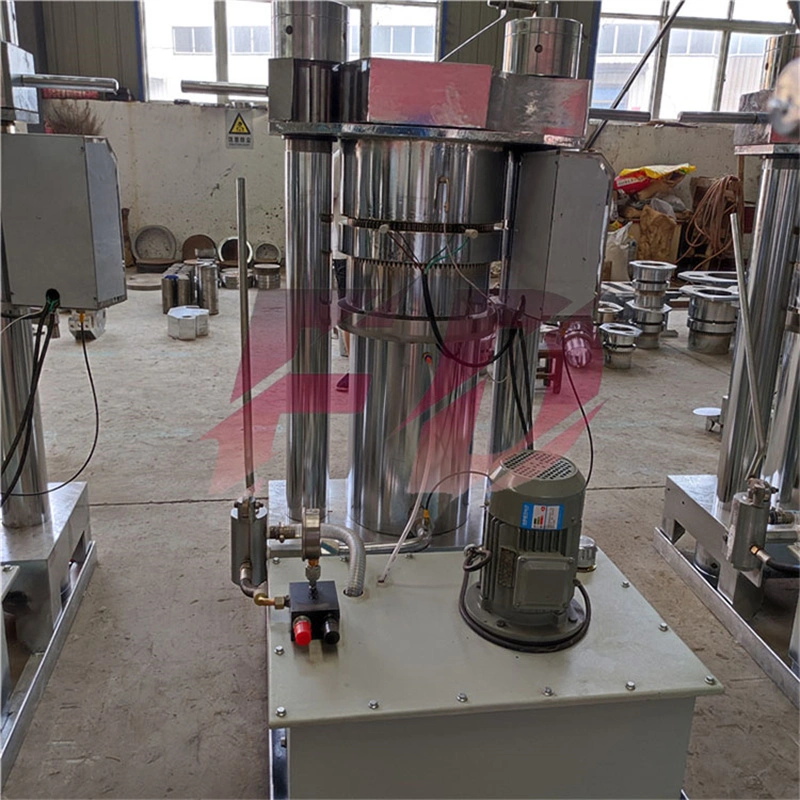 Vertical Hydraulic Oil Press, Tea Seed Pressing Equipment, Mobile Vehicle Mounted