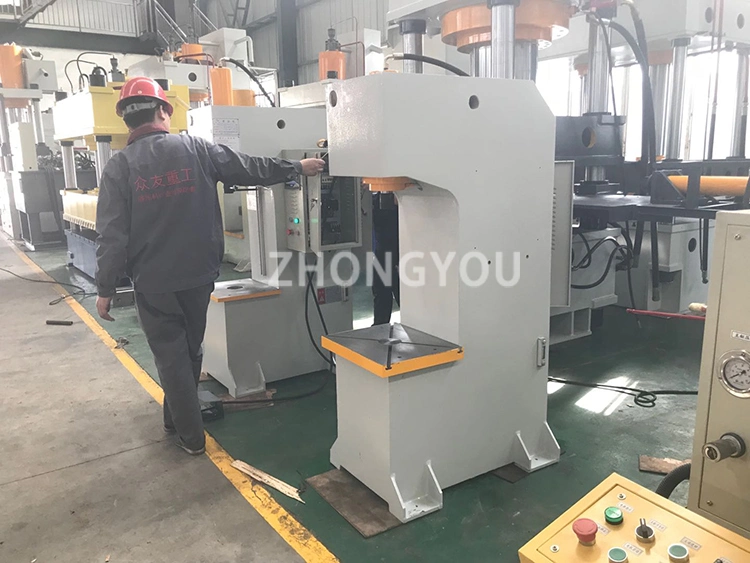 100 Ton C Frame Hydraulic Punching Straightening Press for Sale