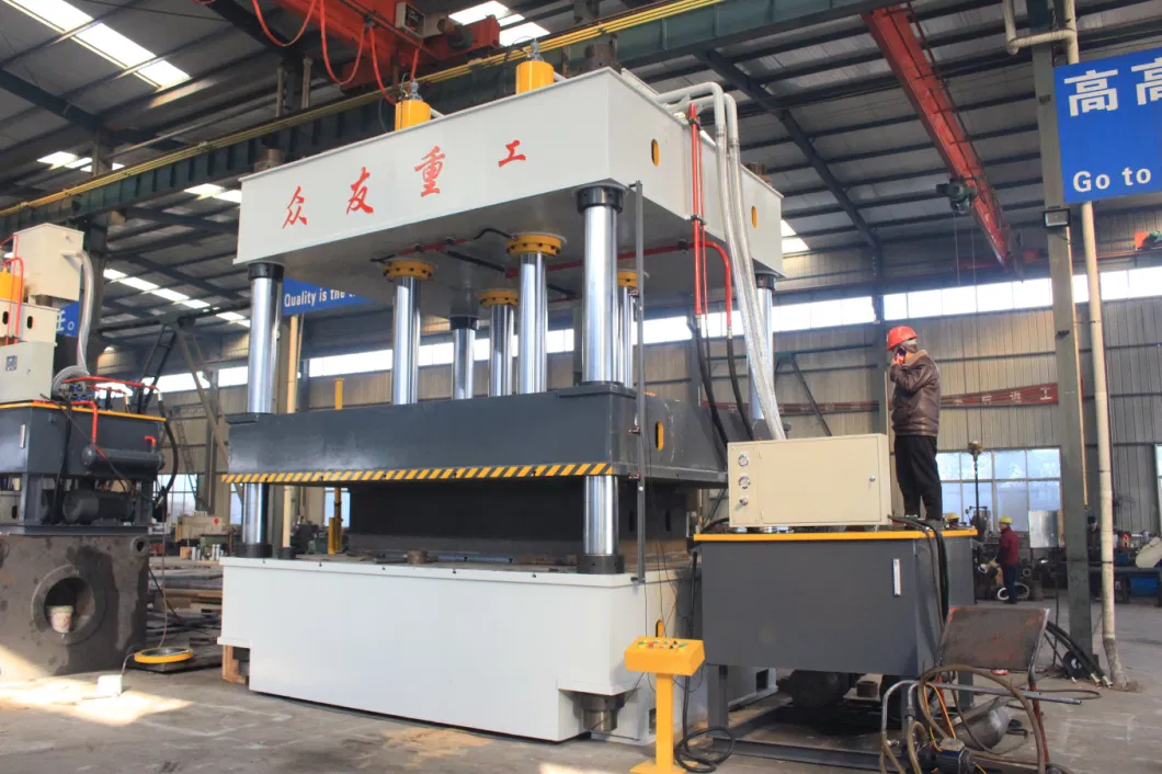 Bending, Punching Four-Column Zhongyou Plastic Film and Plywood Box CVD Diamond Machine Hydraulic Press