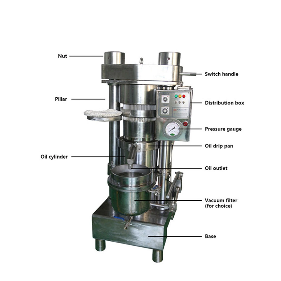 Factory Direct Sales All Kinds of Vegetable Oil Hydraulic Pressing Equipment