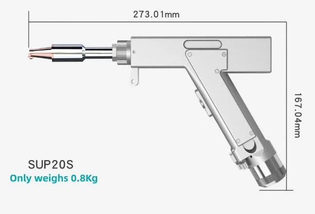 Chaoqiang Rhk Tech Portable Water Cooled Wobble Fiber Laser Welding Cutting Gun