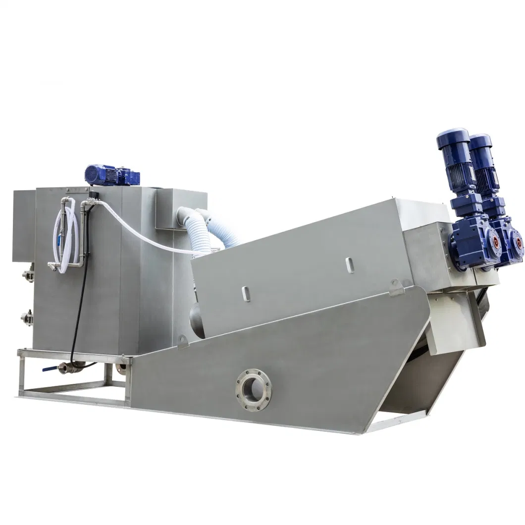 Manure Sludge Dewatering Machine Screw Press