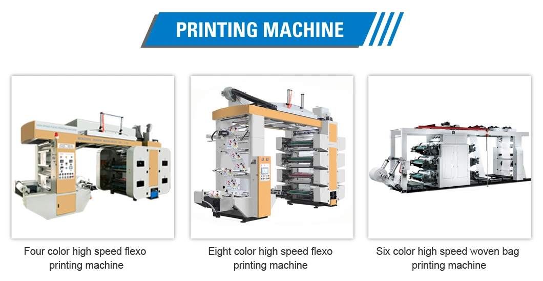 Automatic 2 Layers 4 Lines Carry Bag, T Shirt Bag Vest Bag, Bottom Hot Sealing and Cold Cutting Plastic Bag Making Machine Manufacturer in Sale Price China