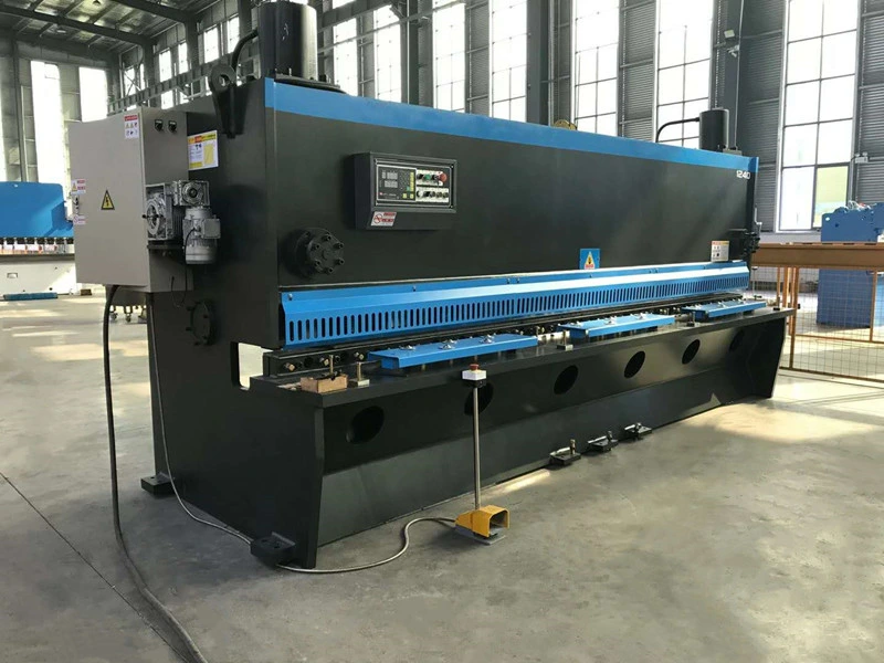 Automatic CNC Steel Sheet Metal Plate Hydraulic Shearing Shear Cutting Machine QC11K Guillotine Shear