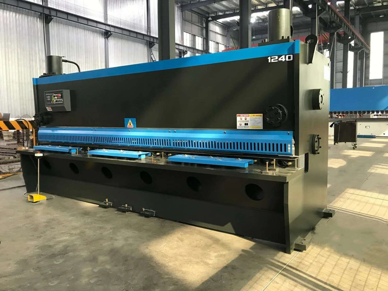 Automatic CNC Steel Sheet Metal Plate Hydraulic Shearing Shear Cutting Machine QC11K Guillotine Shear