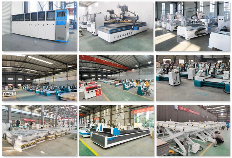 Factory Directly Supply Lower Price Vacuum Suction Table with 6 Partitions and 24 Well Positions Ck-1325-a-T CNC Router for Making Wardrobe