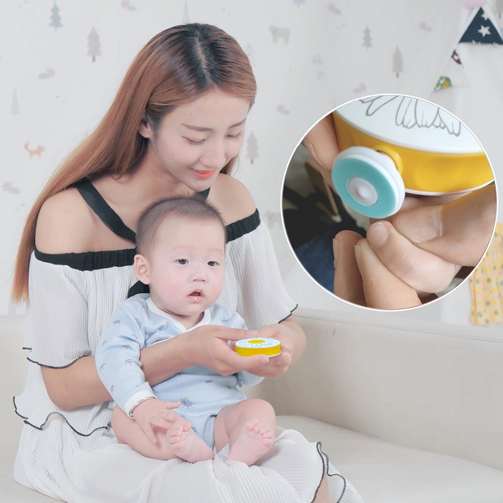 Infant Electric Nail Clipper Portable Safe Automatic Baby Nail Trimmer