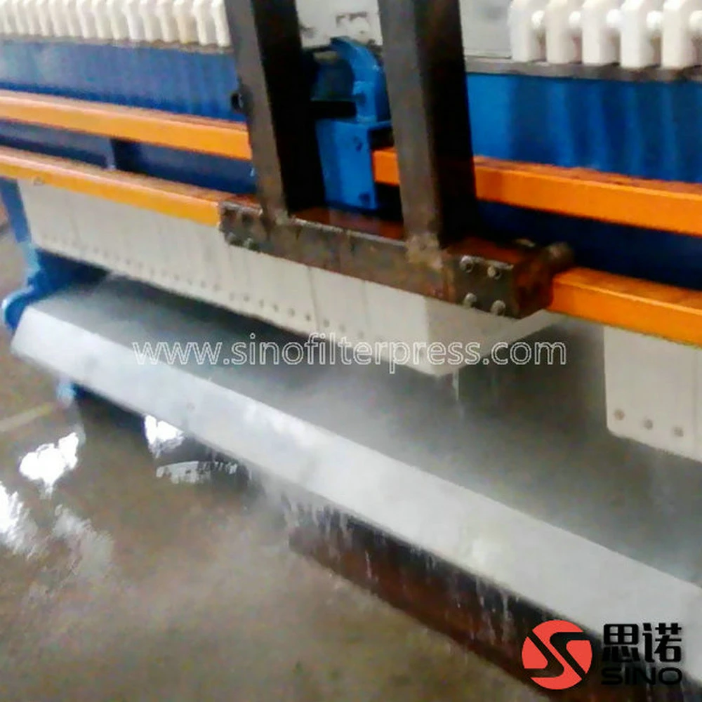 Automatically Plate Pulling Membrane Filter Press with Drip Tray