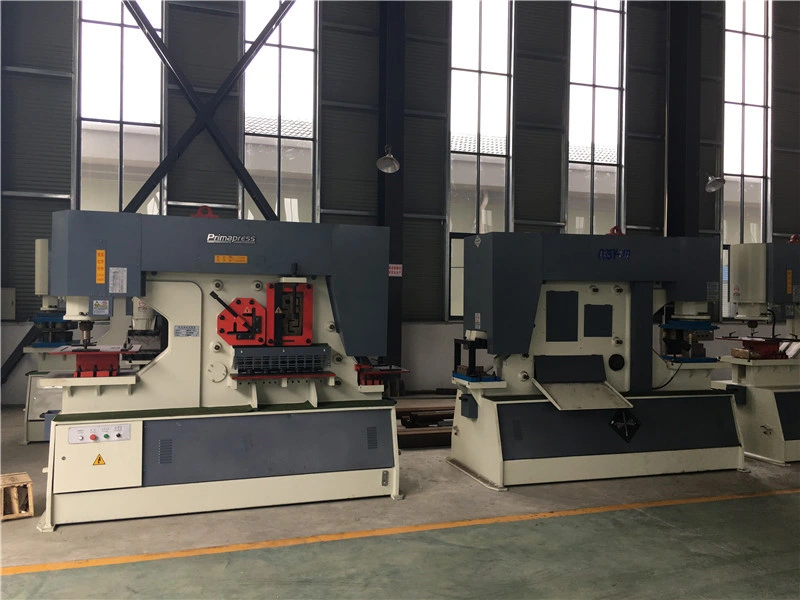 Q35y-16 Hydraulic Ironworker, Stainless Steel Punch and Shear Machine, Angel Steel Cutting and Bending