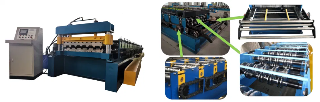 Customized Hydraulic Pressure Geit Sheet Rolling Roll Forming Machine Gei-Fd