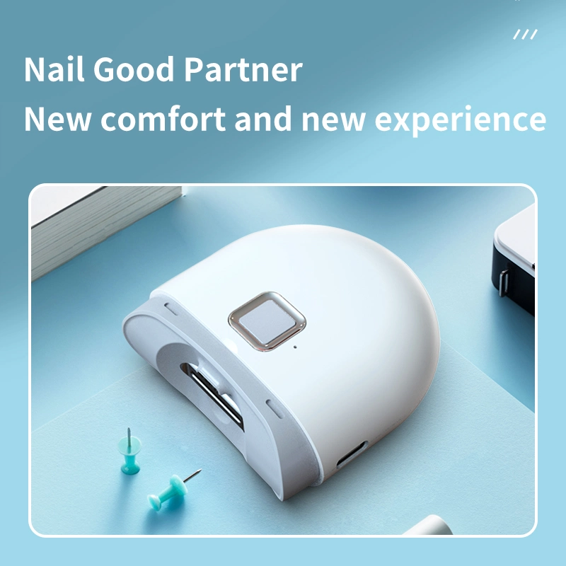 Electric Automatic Rechargeable Safe Elder People Children Finger Toe Baby Nail Clipper
