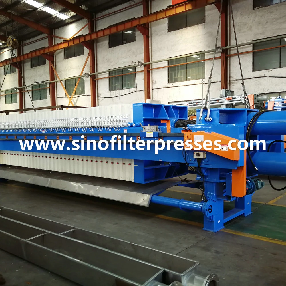 China Hydraulic Automatic Chamber Membrane Filter Press Manufacturer