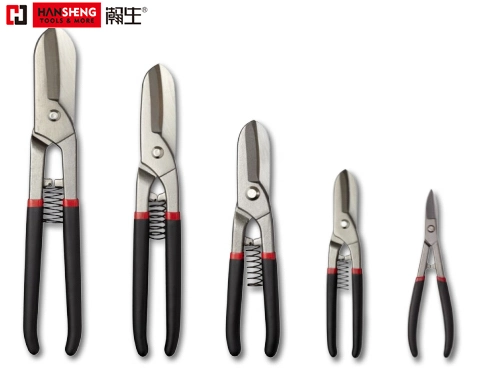 Tin Snips of Spanish Type, Nibbler Shears, Ideal Offset Tin Snips