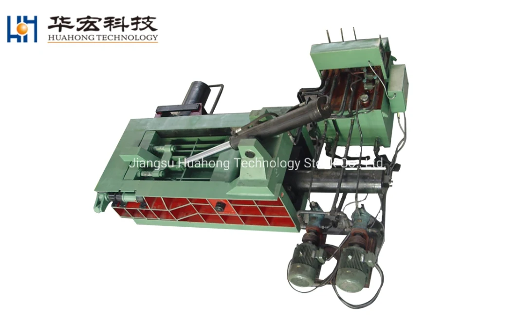 Huahong Y81f-160 Hydraulic Metal Baler Works Smoothly