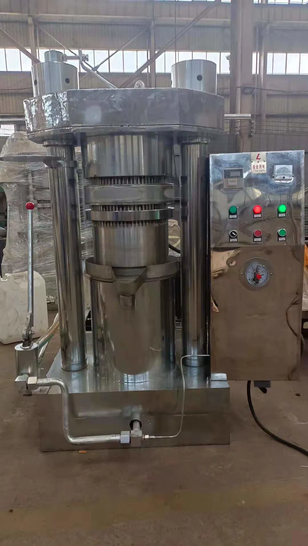 Industrial Cold Press Sesame Olive Avocado Peanut Cocoa Butter Oil Press Machine Hydraulic Oil Press