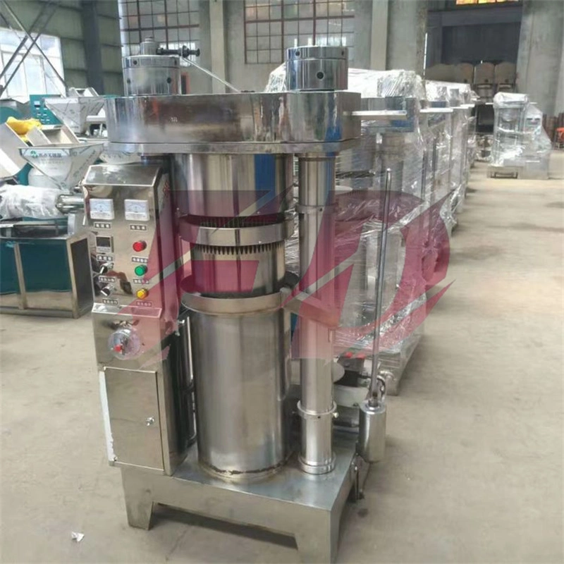 Hawaiian Pine Seed Hydraulic Oil Press Mobile Flaxseed Oil Pressing Equipment