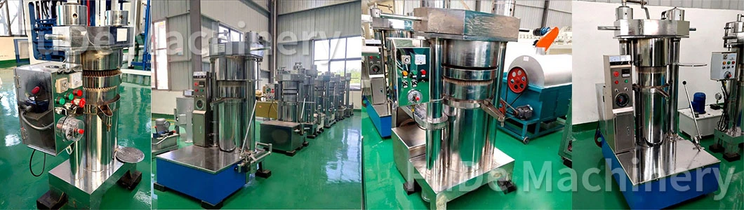 Stainless Steel Mobile Peanut Sesame Olive Hydraulic Oil Pressing Equipment