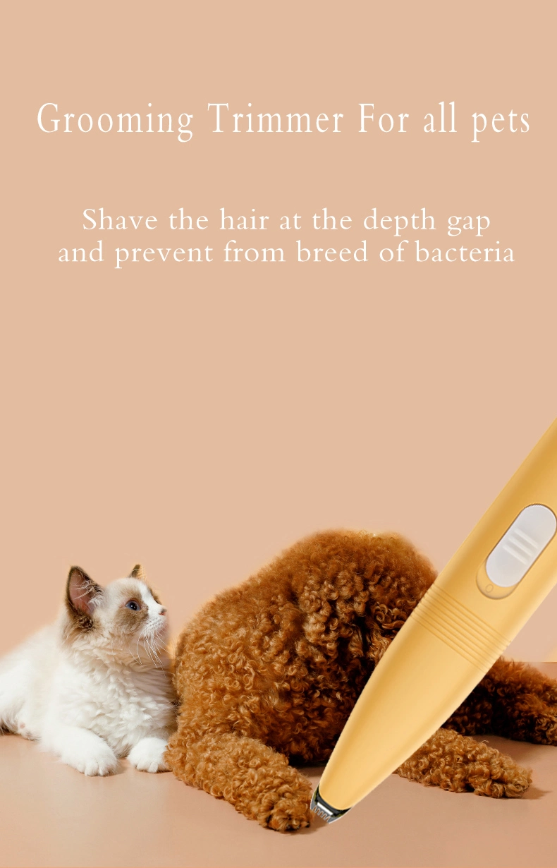 Electric Pets Hair Cut Machine Wireless Hair Clippers Professional Pet Grooming Paw Hair Clipper for Dog and Animals