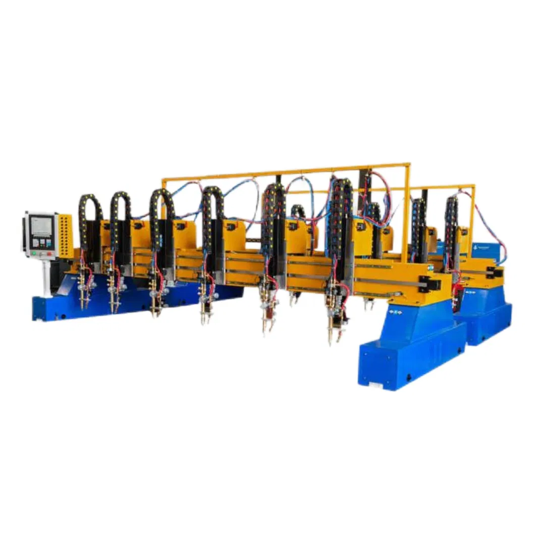 Large Format CNC Gantry Plasma Cutting System for Structural Components