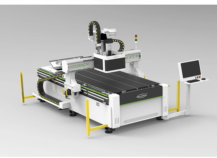 Wholesale Price 4 Axis Wood CNC Router Woodworking Engraving Machine 1325