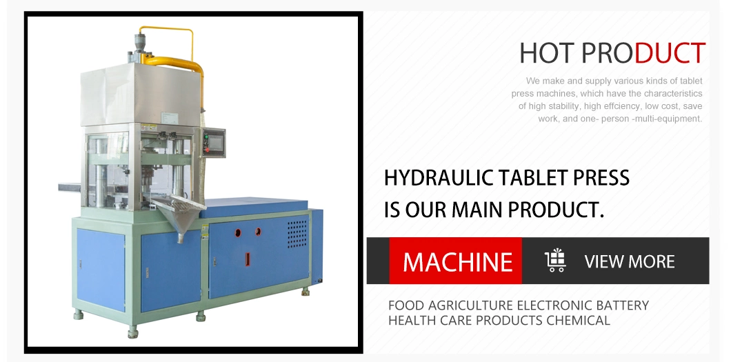 Hydraulic Power Source and New Hydraulic Press for Powder Tablet Press