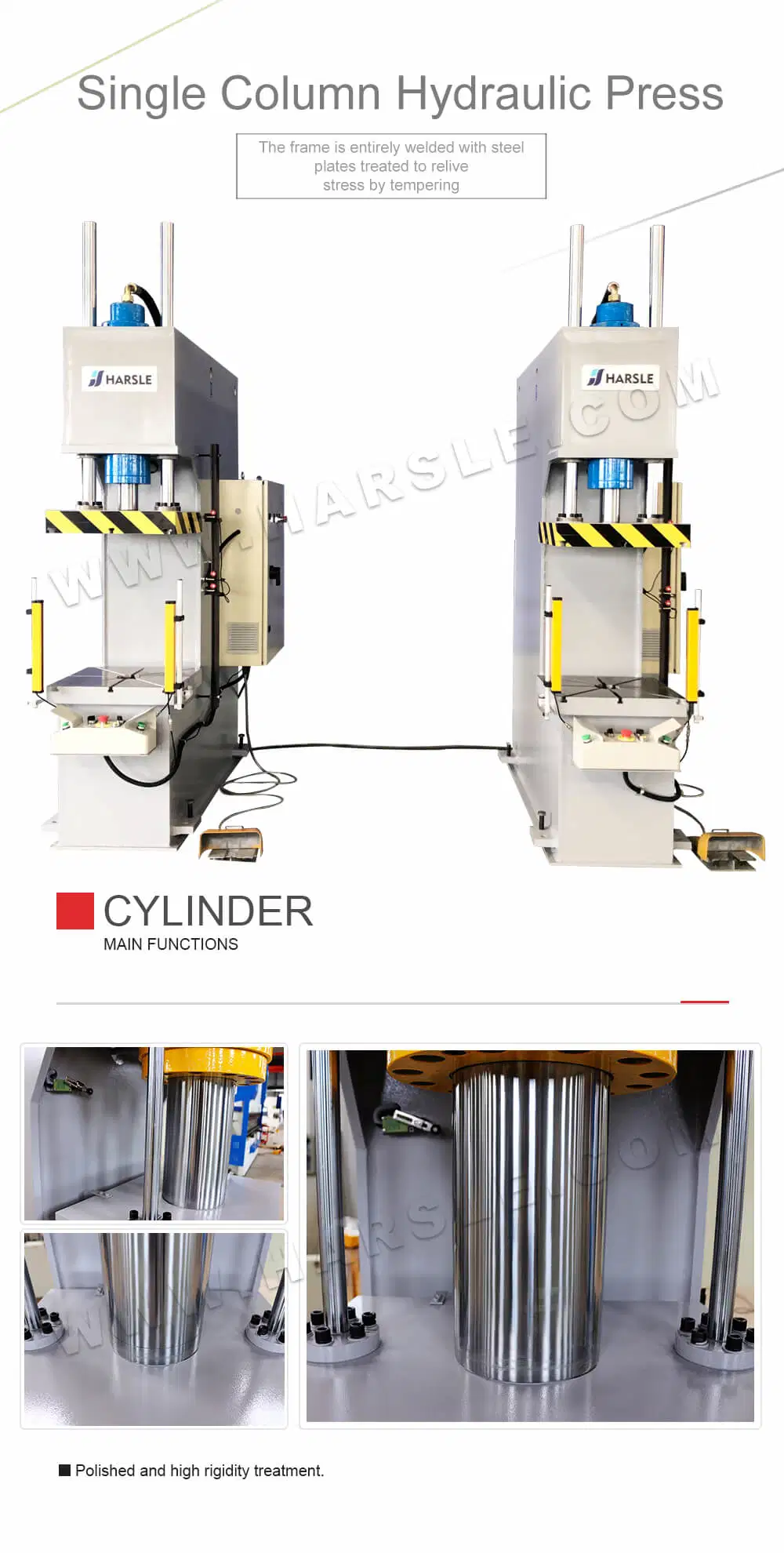 100 Ton Single Column Hydraulic Press Machine Made in China