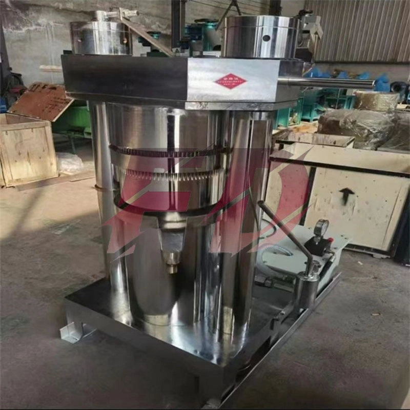 Vertical Hydraulic Oil Press, Tea Seed Pressing Equipment, Mobile Vehicle Mounted