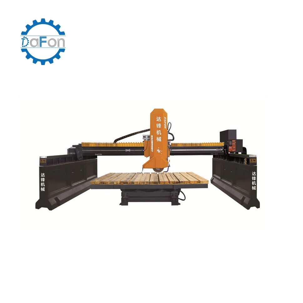 Best Automatic Granite Marble Block CNC Stone Grinding Polishing Machine/Cutting Processing Bridgesaw Cutter/Rock Edge Polisher Grinder Production Manufacturer