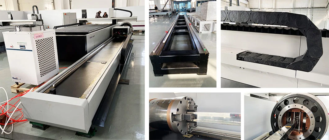 Sheet Metal Plate and Pipe CNC Fiber Laser Cutting Machine for Stainless Steel Tube