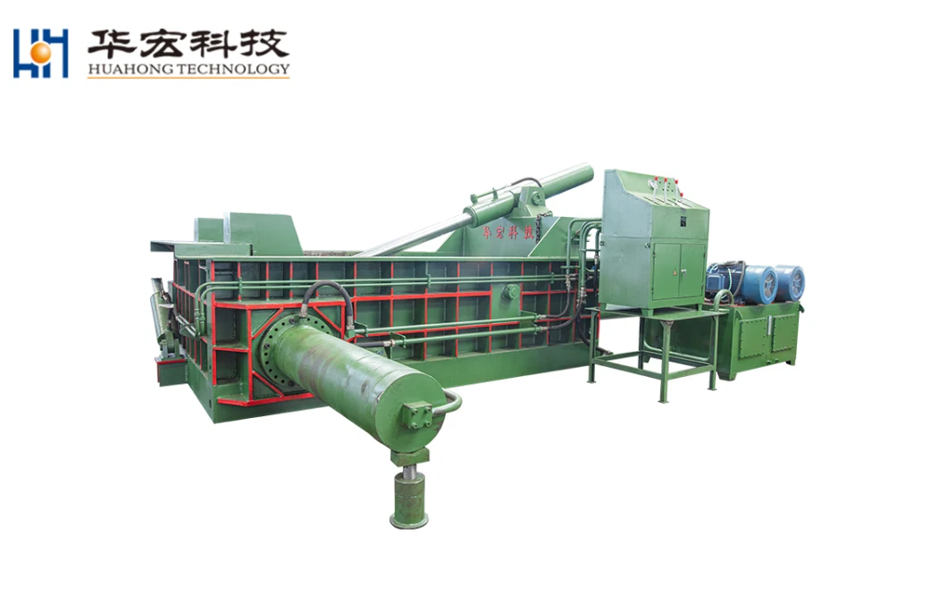 Huahong Y81f-250 Hydraulic Metal Baler Works Smoothly