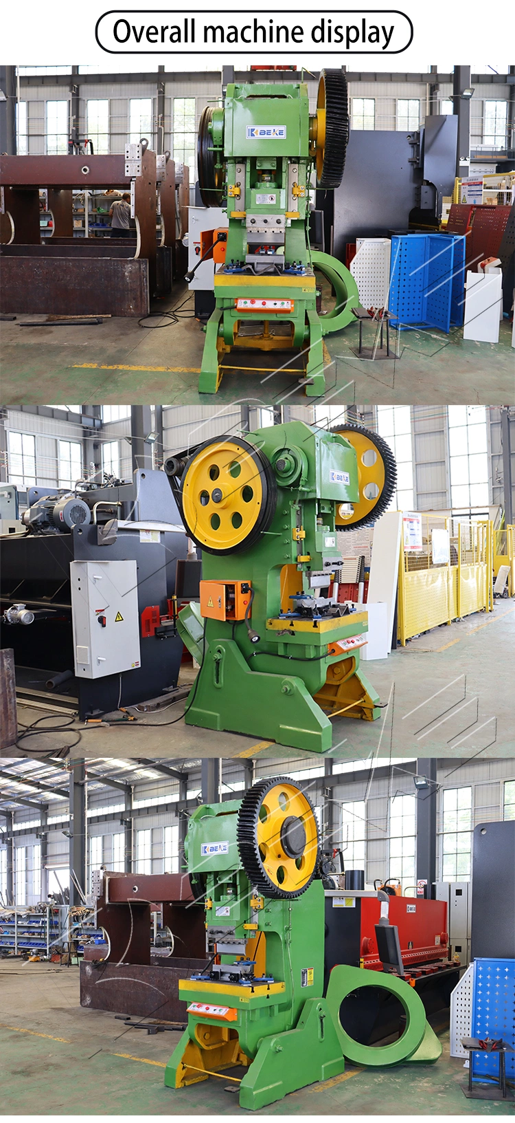 J23 80 Ton Hydraulic Press Mechanical Power Press